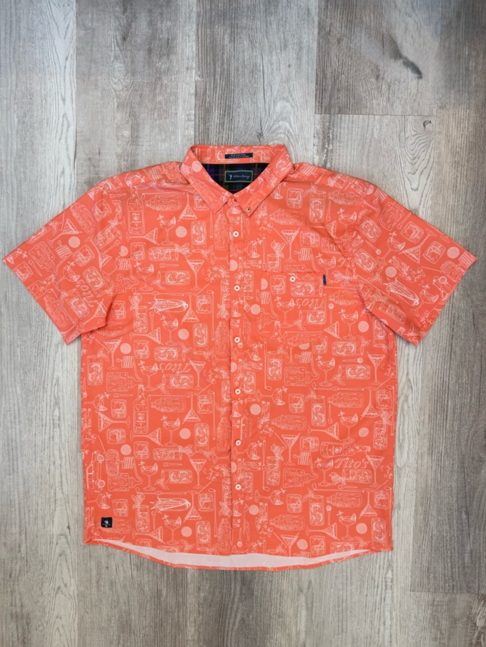 William Murray Tito’s Recipe For Success Limited Edition Golf Shirt Men’s XL